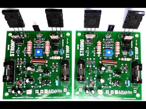 Amplificador ST100P Revisão 5 disponível para download