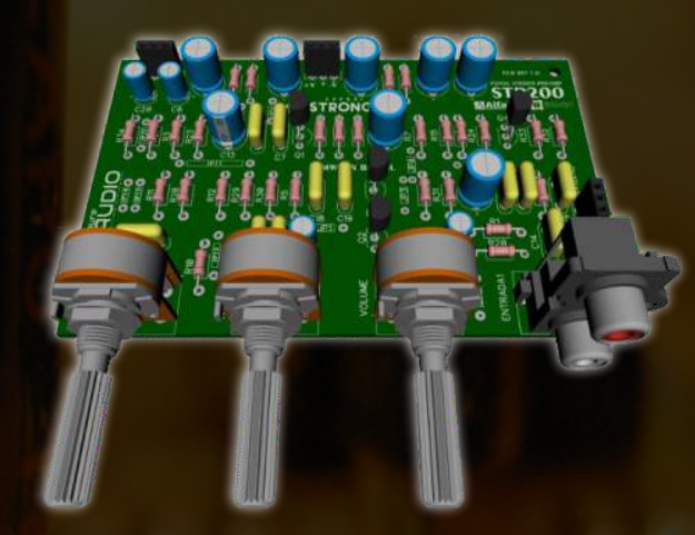Pré amplificador tonal STP200 SuperStrong